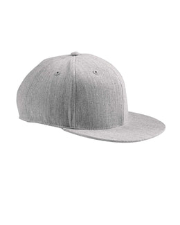 Yupoong Flexfit Premium Fitted Cap 6210 | Heather Grey - Front