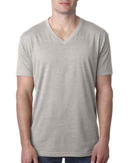Next Level Mens Premium CVC V-Neck Tee 6240 | Silk - Front
