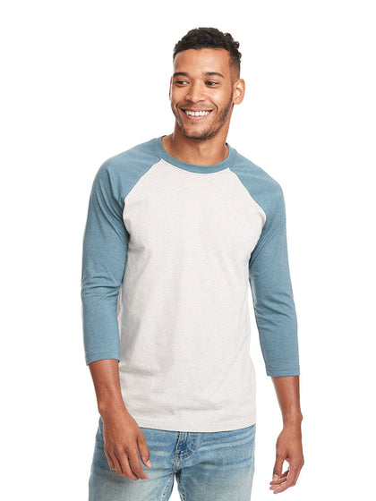 Next Level Unisex CVC 3/4 Sleeve Raglan Baseball T-Shirt – CheapesTees