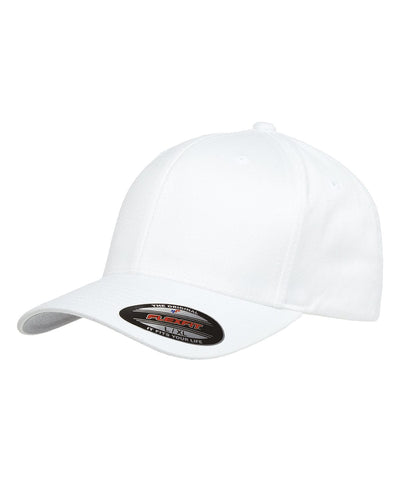 Yupoong Flexfit Wooly 6-Panel Cap 6277 | White - Front