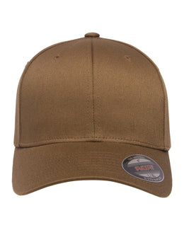 Yupoong Flexfit Wooly 6-Panel Cap 6277 | Coyote Brown - Front