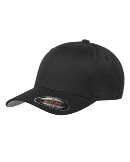 Yupoong Flexfit Wooly 6-Panel Cap 6277 | Black - Front