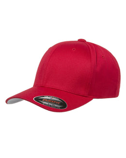 Yupoong Flexfit Wooly 6-Panel Cap 6277 | Red - Front