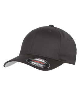 Yupoong Youth Flexfit Wooly 6-Panel Cap 6277Y | Black - Front