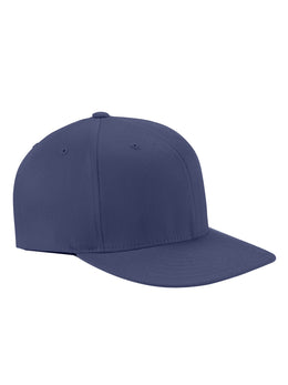 Yupoong Wooly Twill Pro Baseball On-Field Cap with Flat Bill