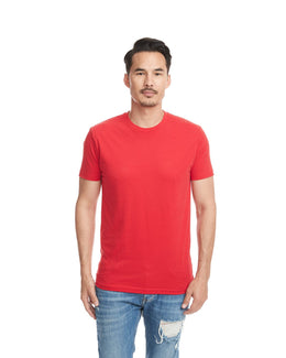 Next Level Mens Sueded T-Shirt 6410 | Red - Front