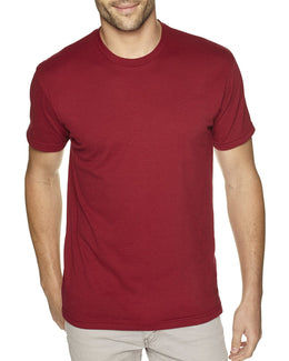 Next Level Mens Sueded T-Shirt 6410 | Cardinal - Front