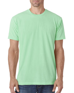 Next Level Mens Sueded T-Shirt 6410 | Mint - Front