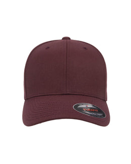 Flexfit Adult Wool Blend Cap 6477 | Maroon - Front