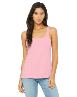 Bella+Canvas Ladies Relaxed Jersey Tank 6488 | Pink - Front