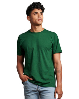 Russell Athletic Unisex Essential Performance T-Shirt 64STTM | Dark Green - Front