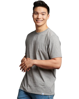 Russell Athletic Unisex Essential Performance T-Shirt 64STTM | Oxford - Front