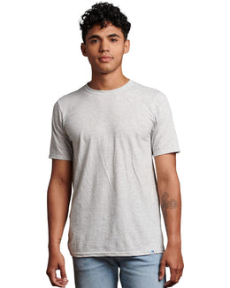 Russell Athletic Unisex Essential Performance T-Shirt 64STTM | Ash - Front