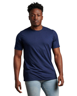 Russell Athletic Unisex Essential Performance T-Shirt 64STTM | Navy - Front