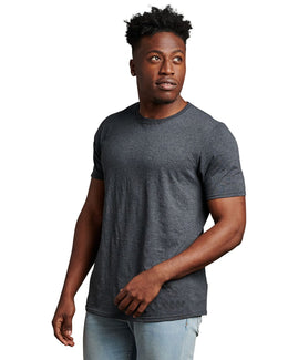 Russell Athletic Unisex Essential Performance T-Shirt 64STTM | Black Heather - Front