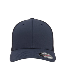 Yupoong Flexfit 6-Panel Trucker Cap 6511 | Navy - Front