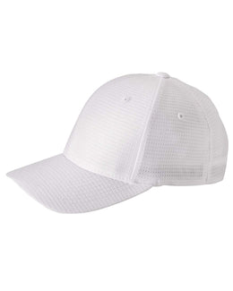 Yupoong Cool & Dry Tricot Cap 6572 | White - Front