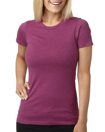 Next Level Ladies CVC Crew Tee 6610 | Lush - Front