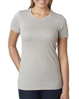 Next Level Ladies CVC Crew Tee 6610 | Silk - Front
