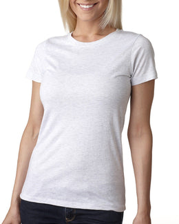 Next Level Ladies Triblend T-Shirt 6710 | Heather White - Front