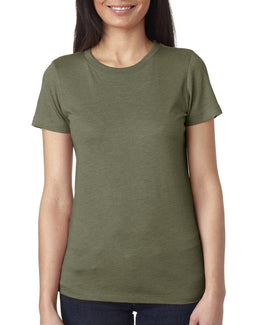 Next Level Ladies Triblend T-Shirt 6710 | Military Green - Front