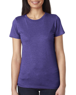 Next Level Ladies Triblend T-Shirt 6710 | Purple Rush - Front