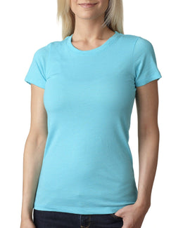 Next Level Ladies Triblend T-Shirt 6710 | Tahiti Blue - Front
