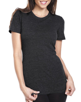 Next Level Ladies Triblend T-Shirt 6710 | Vintage Black - Front