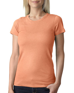 Next Level Ladies Triblend T-Shirt 6710 | Vin Light Orang - Front