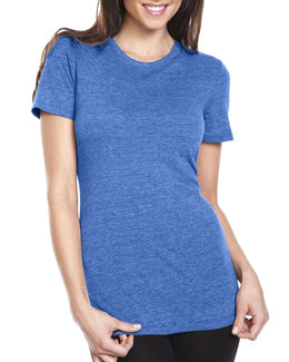 Next Level Ladies Triblend T-Shirt 6710 | Vintage Royal - Front