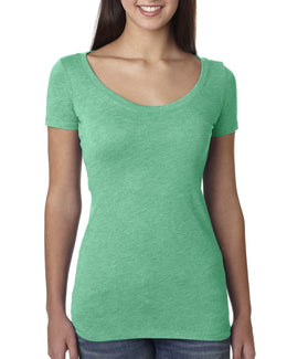 Next Level Ladies Triblend Scoop Neck Tee 6730 | Envy - Front