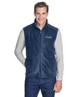 Columbia Men's Steens Mountain Vest 6747 | Collegiate Navy - Front
