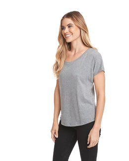 Next Level Ladies Triblend Dolman 6760 | Premium Heather - Front