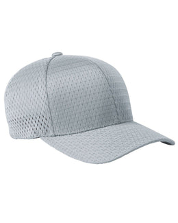 Yupoong Flexfit Athletic Mesh Cap 6777 | Silver - Front