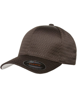 Yupoong Flexfit Athletic Mesh Cap 6777 | Brown - Front