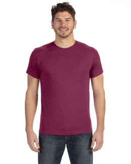 LAT Fine Jersey T-Shirt 6901 | Vintage Burgundy - Front