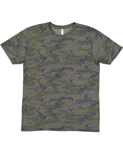LAT Fine Jersey T-Shirt 6901 | Vintage Camo - Front