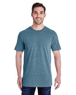 LAT Fine Jersey T-Shirt 6901 | Vintage Indigo - Front