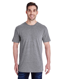 LAT Fine Jersey T-Shirt 6901 | Granite Heather - Front