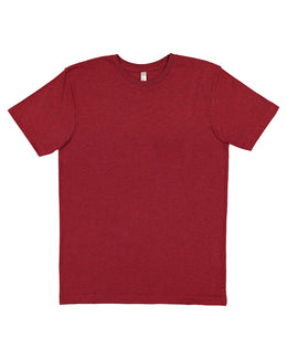 LAT Fine Jersey T-Shirt 6901 | Cardinal Blkout - Front