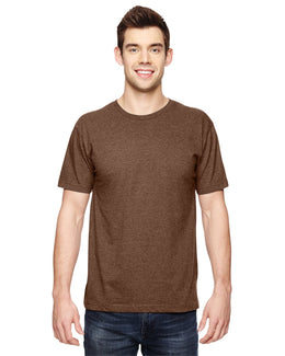 LAT Fine Jersey T-Shirt 6901 | Vin Chocolate - Front