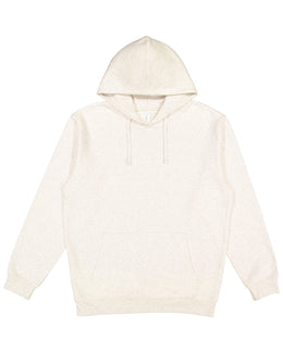 LAT Pullover Fleece Hoodie 6926 | Natural Heather - Front