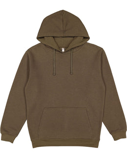 LAT Pullover Fleece Hoodie 6926 | Military Green - Front