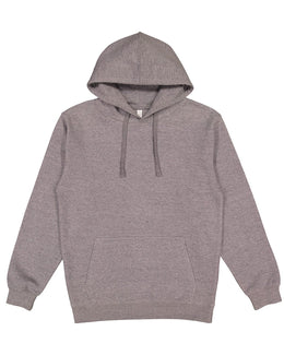 LAT Pullover Fleece Hoodie 6926 | Granite Heather - Front