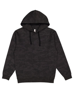 LAT Pullover Fleece Hoodie 6926 | Storm Camo - Front