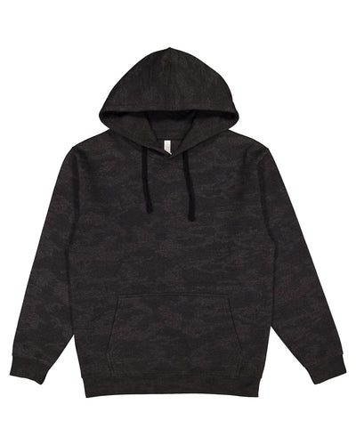 LAT Pullover Fleece Hoodie 6926 | Storm Camo - Front
