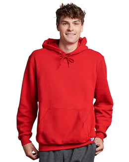 Russell Athletic Unisex Dri-Power Hooded Sweatshirt 695HBM | True Red - Front