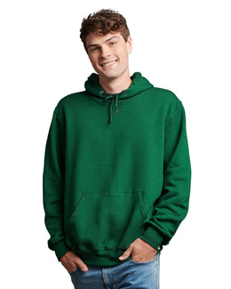 Russell Athletic Unisex Dri-Power Hooded Sweatshirt 695HBM | Dark Green - Front
