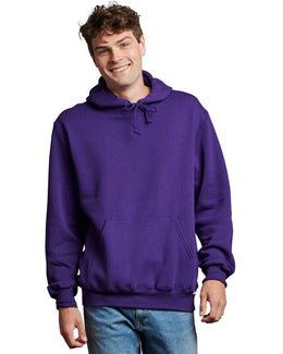 Russell Athletic Unisex Dri-Power Hooded Sweatshirt 695HBM | Purple - Front