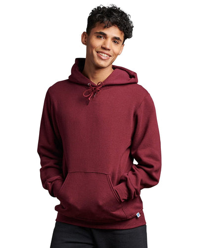Russell Athletic Unisex Dri-Power Hooded Sweatshirt 695HBM | Maroon - Front